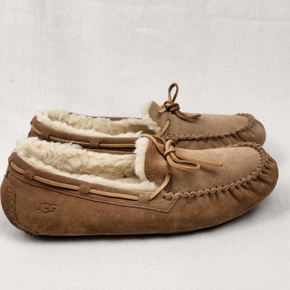 Ugg Australia Olsen Leather Slippers - Picture 3 of 10